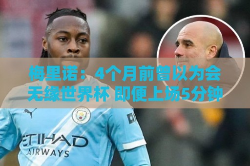 梅里诺：4个月前曾以为会无缘世界杯 即便上场5分钟也得体现价值