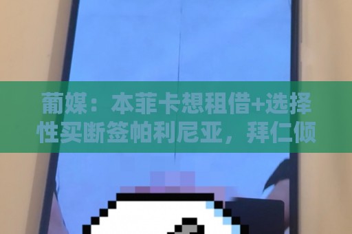 葡媒：本菲卡想租借+选择性买断签帕利尼亚，拜仁倾向强制性买断
